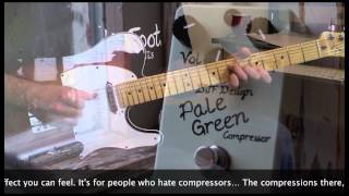 Video thumbnail for Bearfoot FX Pale Green Compressor by Mike Hermans