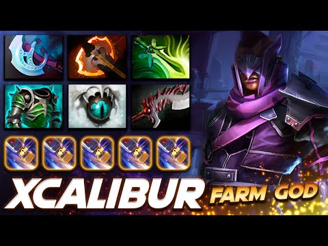 Xcalibur Anti-Mage Farm God - Dota 2 Pro Gameplay [Watch & Learn]