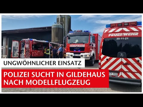 Ungewöhnliche Sichtung in Gildehaus: Polizei sucht mit Hubschrauber nach Modellflugzeug | GN-Online