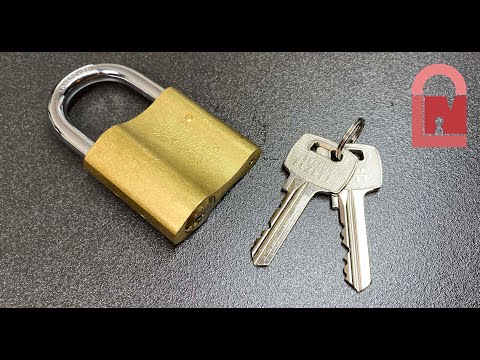 Seclox-Elzett 2048/45 Padlock Picked