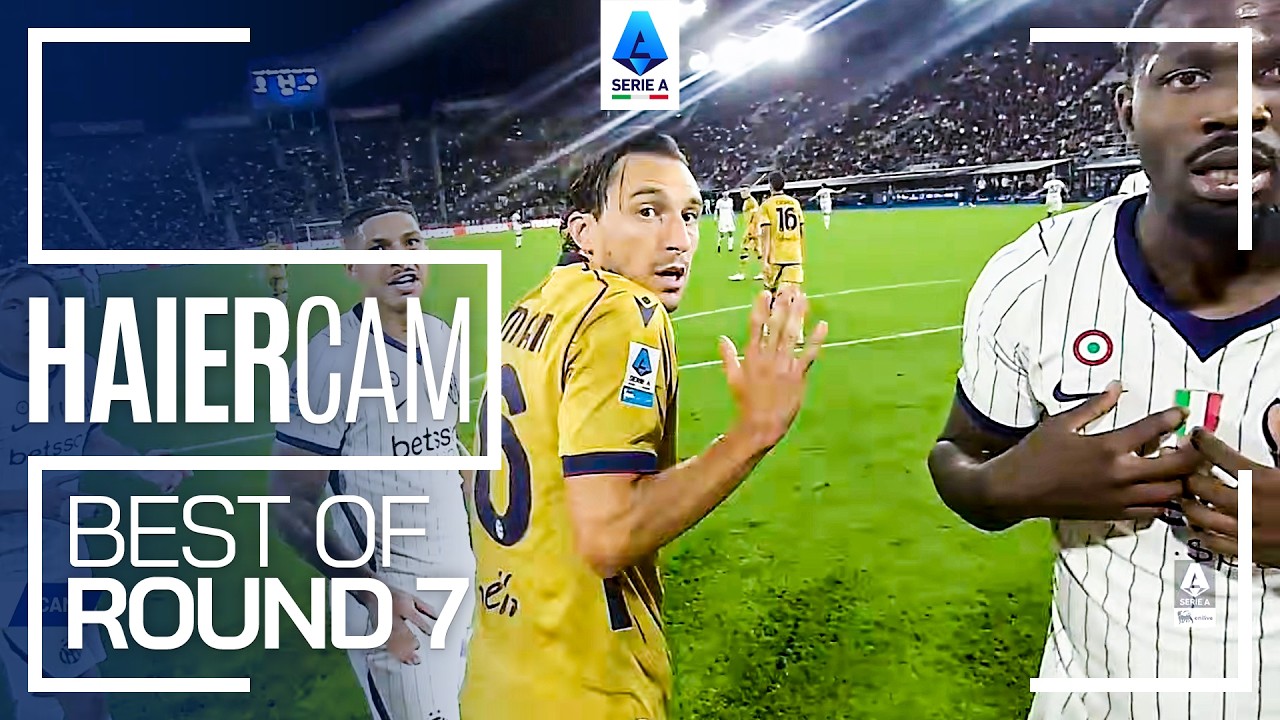 "HE BARELY TOUCHED YOU" | The Best REFCAM Clips From Round 7 | Serie A 2026/27