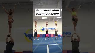 6-Year-Old vs. College Cheerleaders!! 🤯🤯 #cheer #cheerleading #navarro #mustangcheer #rauld33