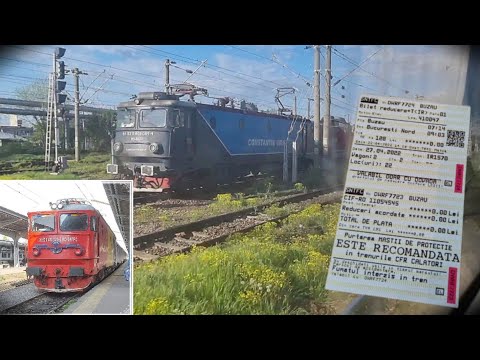 Călătorie cu trenul IR1570 (Galați - București Nord) de la Buzău - București Nord (27.04.2022)