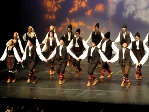 Serbian Folk Dance from Vranjsko Polje - Врањско Поље