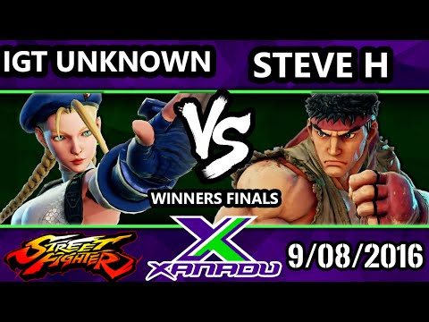 F@X 166 - IGT Unknown (Cammy) Vs. Steve H (Ryu) SFV Winners Finals - Street Fighter V