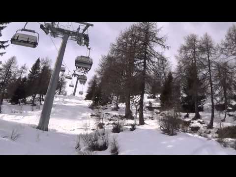 Risalita integrale seggiovia Doppelmayr "Spolverino" - Folgarida (TN)