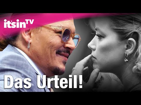 Johnny Depp vs. Amber Heard Prozess: Urteil steht fest! | It's in TV