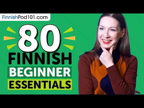 Learn Finnish: 80 Beginner Finnish Videos You Must Watch