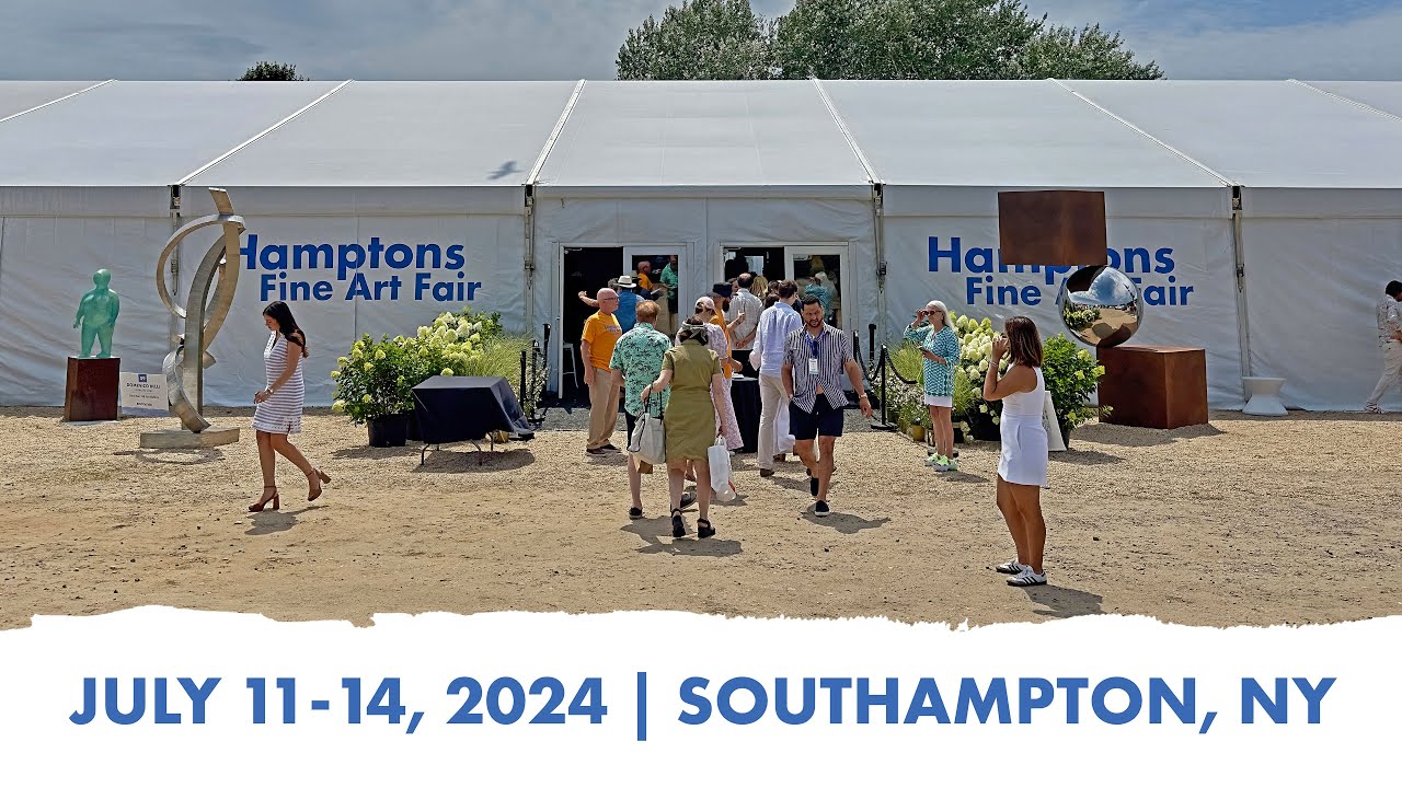 Hamptons Fine Art Fair 2024 - Slideshow Recap