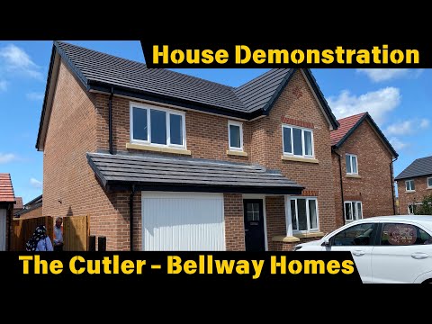 Home Demonstration Tour of THE CUTLER by Bellway Homes | New Home Demonstration