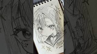⚡️【112日目】毎日原画チャレンジダイジェスト！✍🏻 #アナログイラスト #drawing #animeart  #shorts