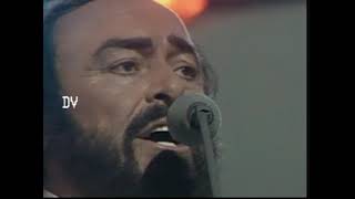 Jon Bon Jovi &amp; Luciano Pavarotti - Let It Rain (Live In Modena 1998) (Pro Shot)