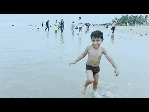 #Ocean_air_$alt_hair#beach%vibes%Only @Suryalanka_Beach🌊