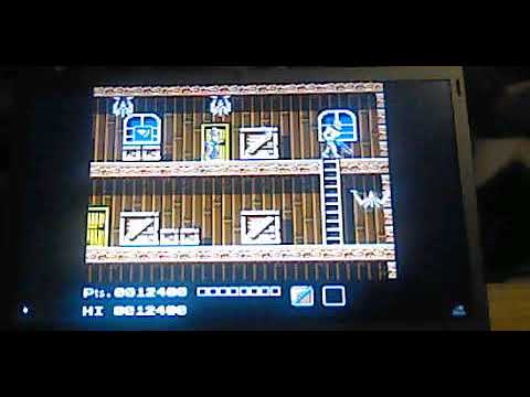 Teenage mutant ninja turtles NES Game over