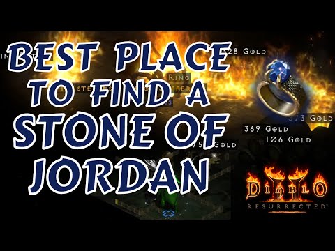 Best Place to Find a Stone of Jordan - SoJ - Diablo 2 Resurrected