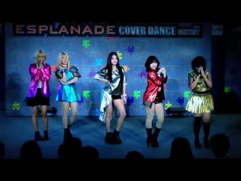 "4mini" cover "Intro+Whatcha Doin' Today" (4minute) @ audition "Esplanade Cover Dance Contest"
