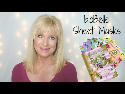 bioBelle Anti-Aging Facial Sheet Masks! Great for Mature Skin!