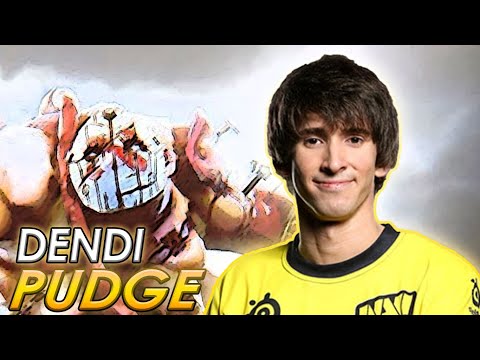 WHEN YOU MET DENDIs SIGNATURE HERO IN PUB! DENDI PUDGE FULL GAMEPLAY DOTA 2 PRO GAMEPLAY HIGHLIGHTS