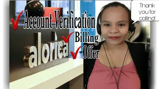 Mock Call #1: (Telco Account) |Call Flow| Account Verification. Billing. Offer.