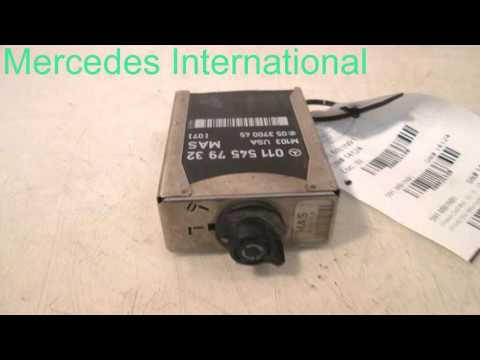 1991 Mercedes 300CE 0115457932-MAS-Control-Unit - mbiparts.com Used OEM Mercedes Parts - Dism... OEM