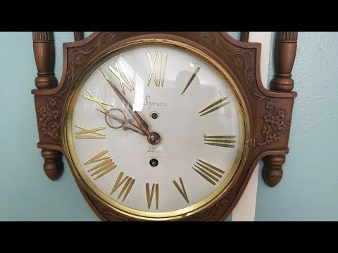 Syroco 8 day wall clock