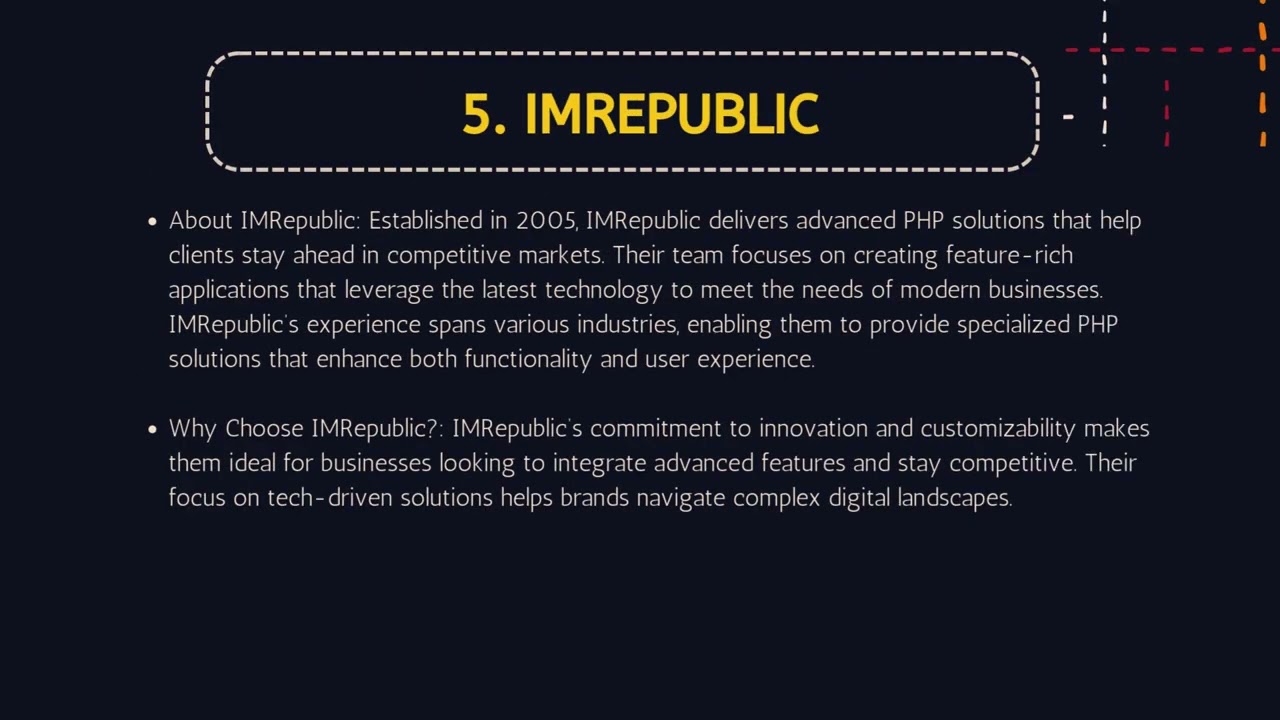 Top PHP Development Companies to Watch in 2025