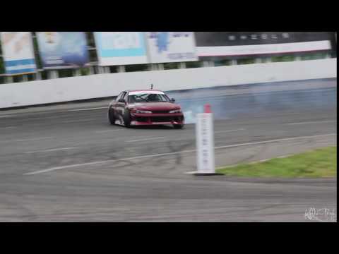 Formula Drift Canada Round 2 - 2015 -  Patrick Cyr Leading Alex Gosselin