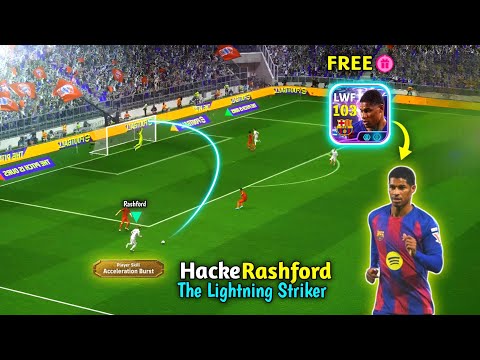 The Lightning Striker ⚡😯 Free Show Time Acceleration Burst Rashford Review in eFootball 26 Mobile 🔥🔥
