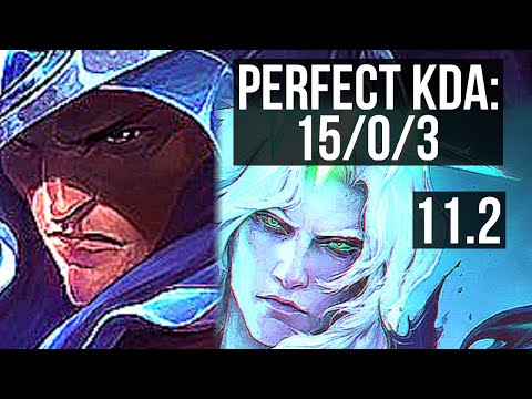 TALON vs VIEGO (MID) | 15/0/3, Quadra, Legendary, 6 solo kills | KR Diamond | v11.2