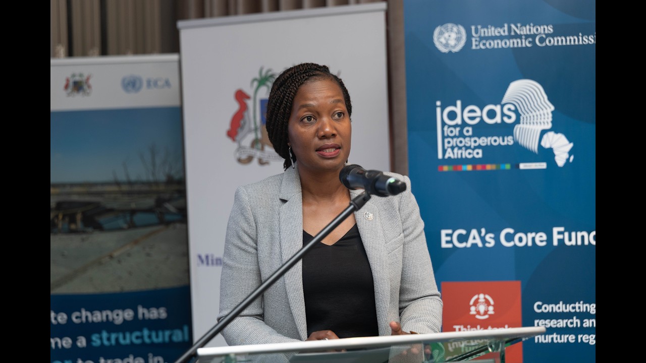 Eunice Kamwendo, Director of the ECA Sub-Regional Office for Southern Africa
