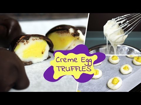 Easy Creme Egg Truffles | Vegan Recipe by Mary's Test Kitchen