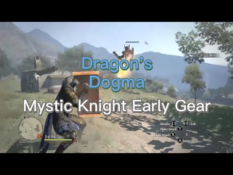 how to get strong as Mystic Knight early in Dragon's Dogma