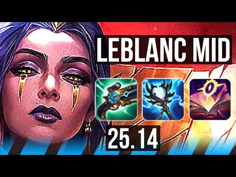 LEBLANC vs ZED (MID) | 7/3/9 | NA Challenger | 25.14
