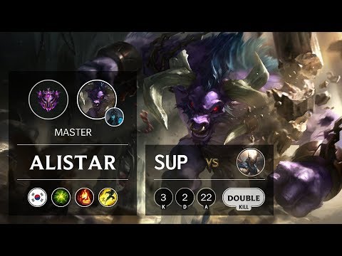 Alistar Support vs Pantheon - KR Master Patch 9.16
