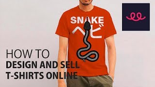 How to design t shirts and sell them online teespring tutorial 2019