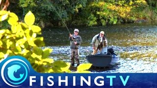 preview picture of video 'Fishing for Salmon on the River Tweed - Fishing TV'