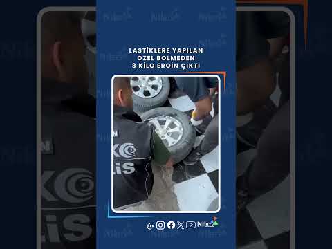 Lastiklere Yapılan Özel Bölmeden 8 Kilo 266 Gram Eroin Çıktı