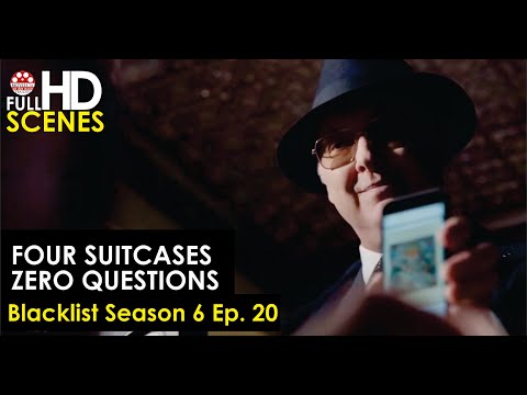 Four suitcases, Zero Questions: Blacklist Season 6 Ep. 20 Full HD