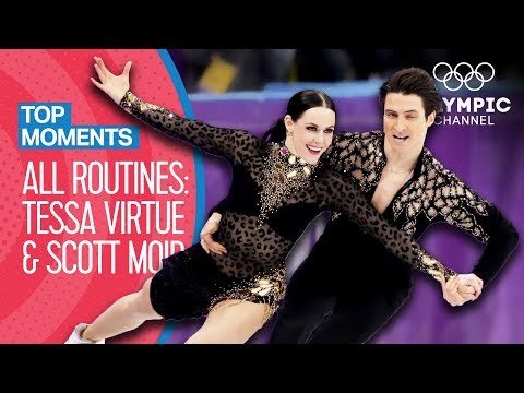 Tessa Virtue & Scott Moir - Every Olympic Performance! | Top Moments