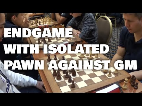 Into the pawn endgame with isolated pawn | Motylev - Galopoulos | Cozio defence