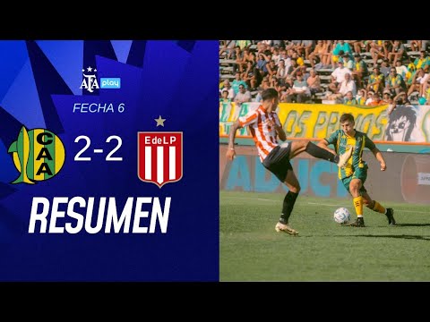 Aldosivi 2 vs 2 Estudiantes de La Plata  | #TorneoApertura2025 | Resumen  | Fecha 6