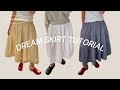 Skirt Tutorial Beginner Sewing Project Self Drafted No Pattern Needed