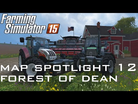 Farming Simulator 15 Map Spotilight - Forest of Dean Map