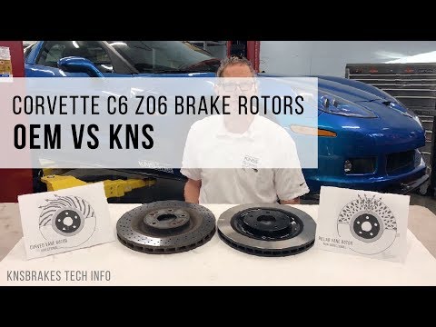 Corvette C6 Z06 Replacement Brake Rotors: GM vs KNS