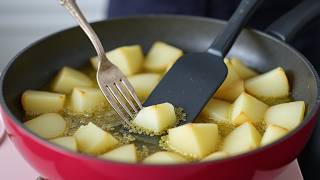 Just 1 potato and 1 egg! It’s so delicious that I make it almost every day!