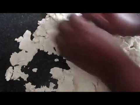 Congolese kwanga (chikwangue) step 3