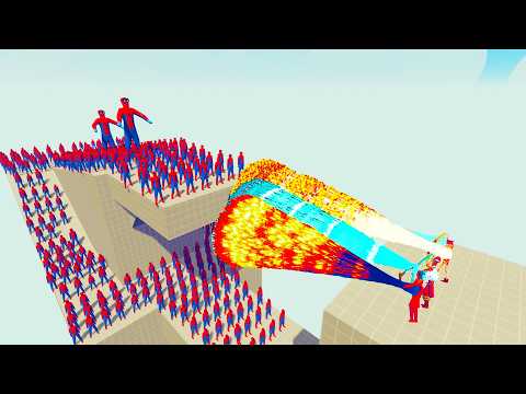 100x SPIDERMAN + 2x GIANT vs 3x EVERY GOD l Totally Accurate Battle Simulator TABS