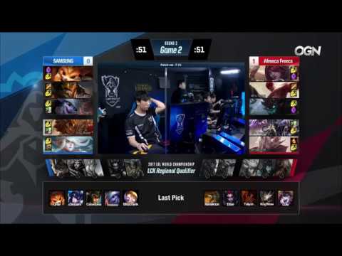 AFS Spirit (Leesin) vs SSG Haru (Jarvan) ván 2 Highlights | Tranh vé CKTG khu vực LCK | AFS vs SSG