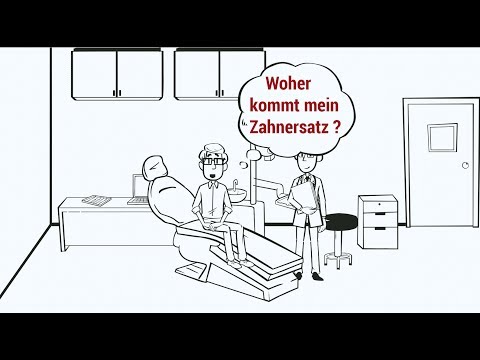 Woher kommt mein Zahnersatz? - Ein ausgezeichnetes Erklärvideo