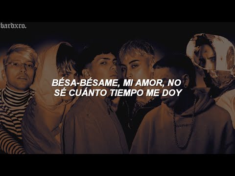 bhavi, seven kayne, milo j, tiago pzk, khea, neo pistea - besame remix // letra